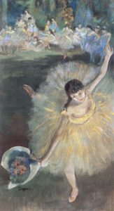 Degas ballerina fanciulla