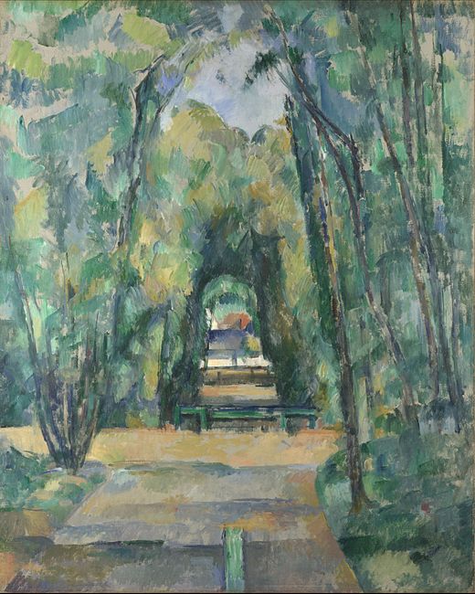 Paul_Cézanne_-_Allée_à_Chantilly,_1888_(National_Gallery,_London)